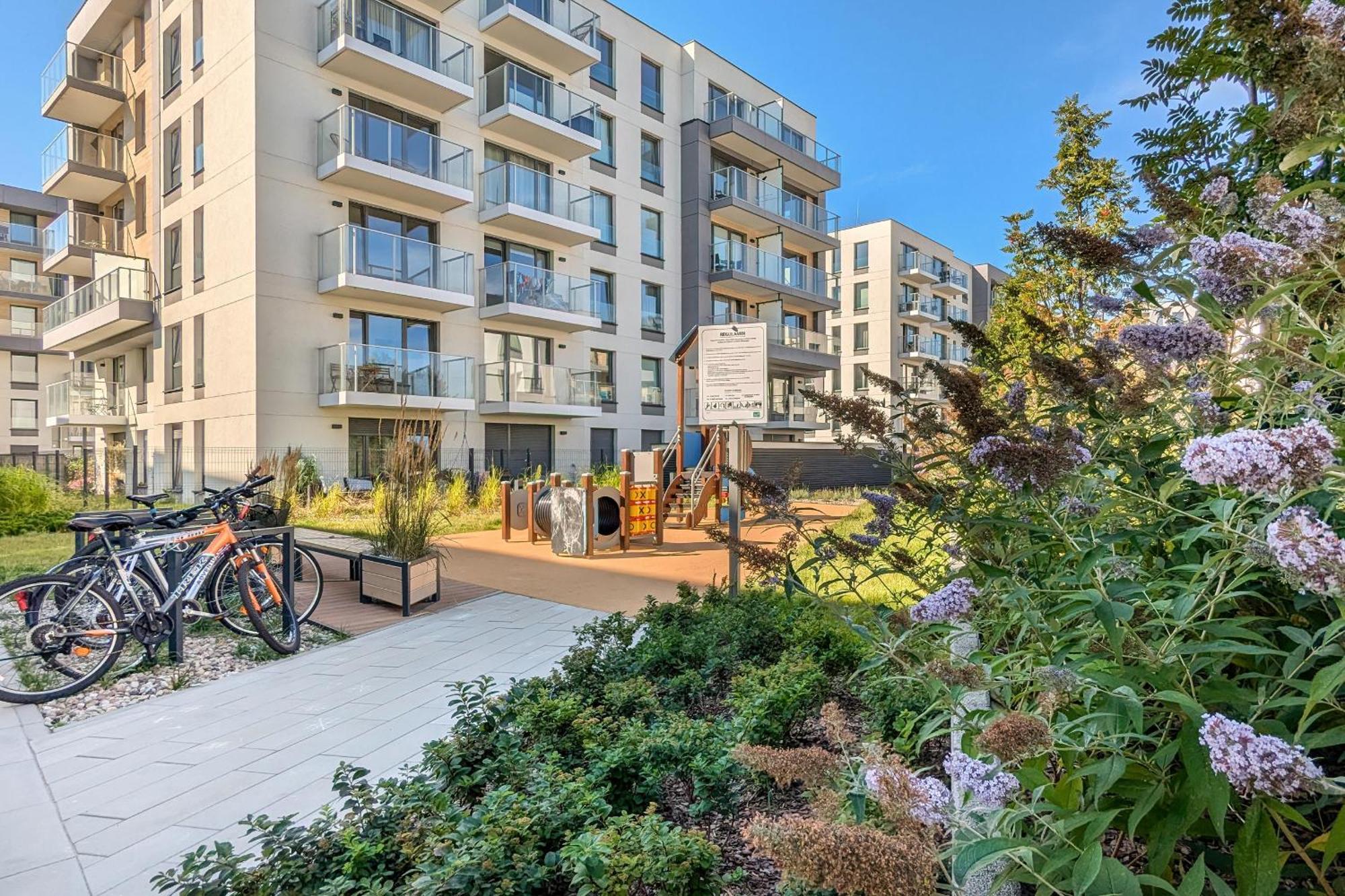 Stylowy Apartament W Gdansku Parking & Ekspres Do Kawy By Noclegi Renters Exteriér fotografie