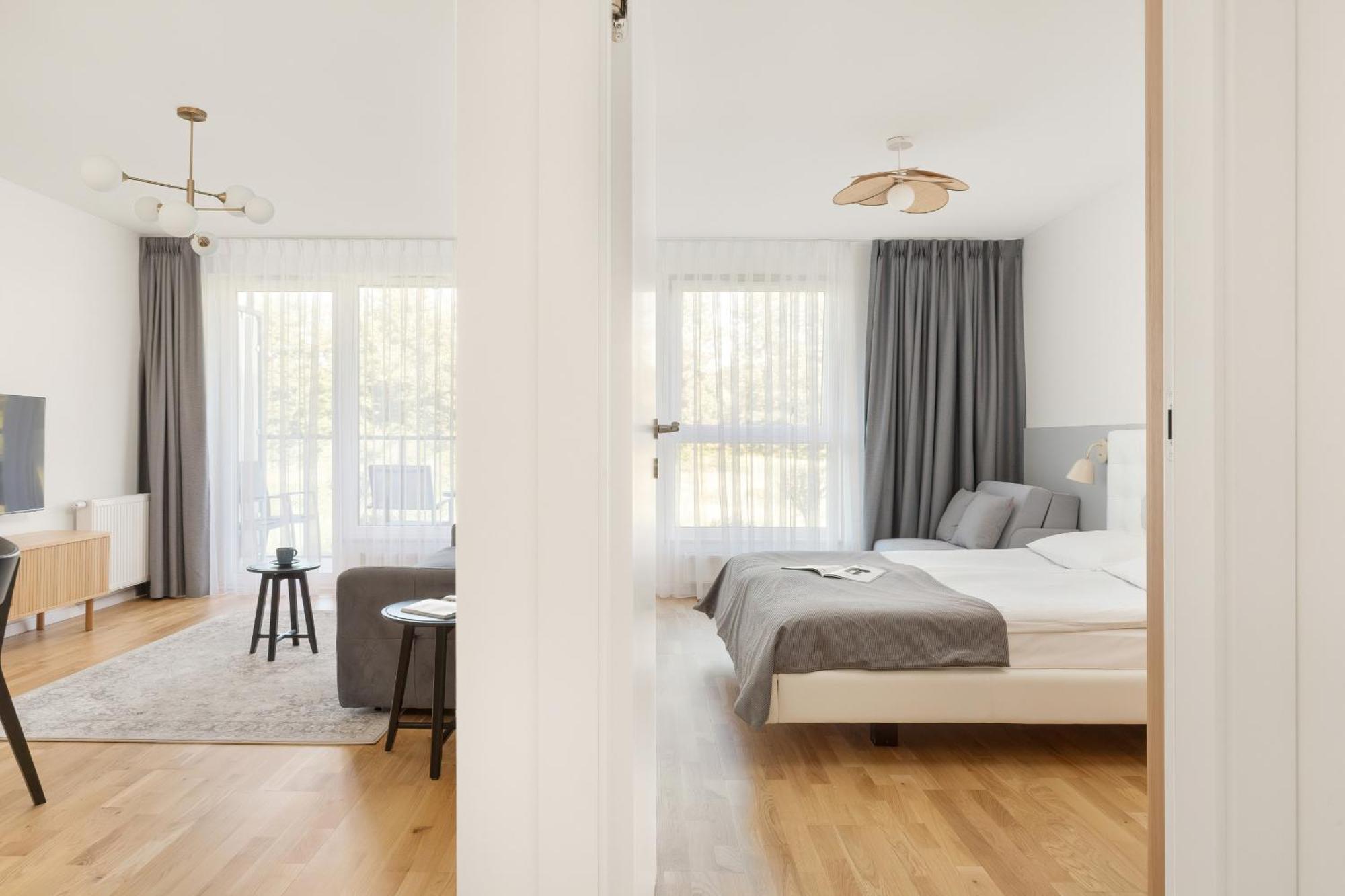 Stylowy Apartament W Gdansku Parking & Ekspres Do Kawy By Noclegi Renters Exteriér fotografie